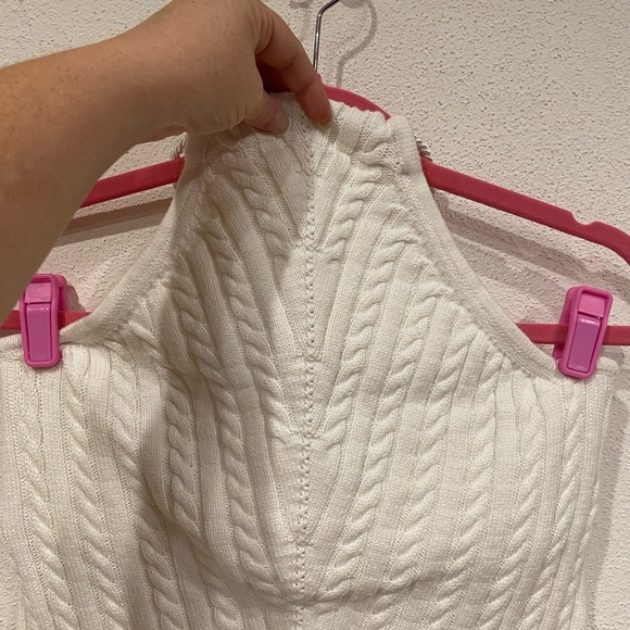 Lilly Pulitzer Sweater Halter Top Size Large VGUC - Picture 2 of 7